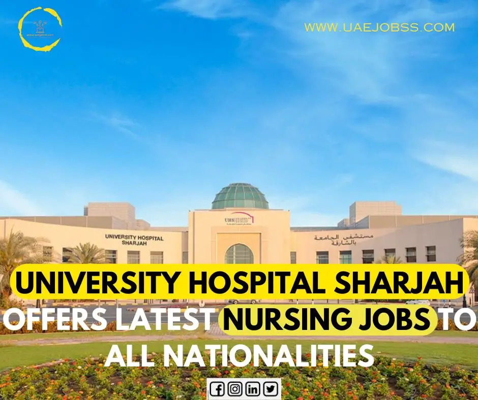 Staff Nurse Jobs in Sharjah Nursing Vacancies 2024
