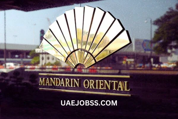 Receptionist jobs in Dubai, Mandarin Oriental 2024